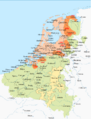 Nederlanden 1590-1592-es