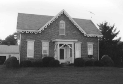 Nelson Burr home near Carbondale, Indiana.png
