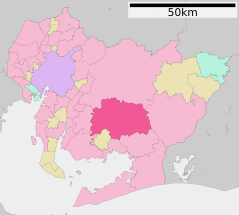 Okazaki in Aichi Prefecture Ja.svg