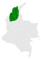Ortalis garrula map