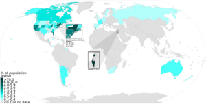 Archivo:Percent of Jewish population by country