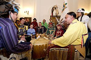 Archivo:Piscataway Indian Nation and The Piscataway Conoy Tribe Recognized by Governor Martin O'Malley (6679012975)