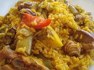 Archivo:Plato de arroz, paella
