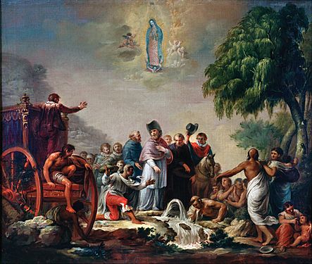 Rafael Ximeno Y Planes - The Miracle of the Little Spring - Google Art Project