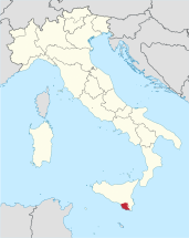 Ragusa in Italy.svg