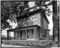 SOUTH FRONT AND EAST SIDE - Swain-Vincent House, 824 Third Avenue, South, Fort Dodge, Webster County, IA HABS IOWA,94-FTDO,3-1