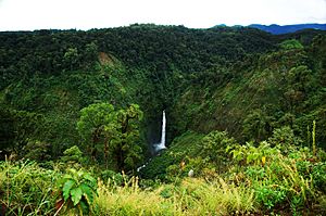 Archivo:Sarapiqui river waterfall. Costa Rica