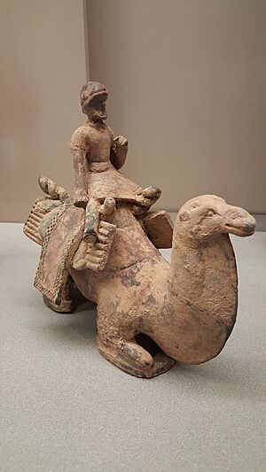 Archivo:Sik Road Camel driver (Northern Wei)
