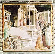 Taddeo Gaddi - Presentation of Mary in the Temple - WGA08385