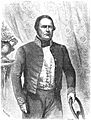 Urquiza, président des Provinces-Unies de la Plata. - Dessin de Hadamard d'après une photographie