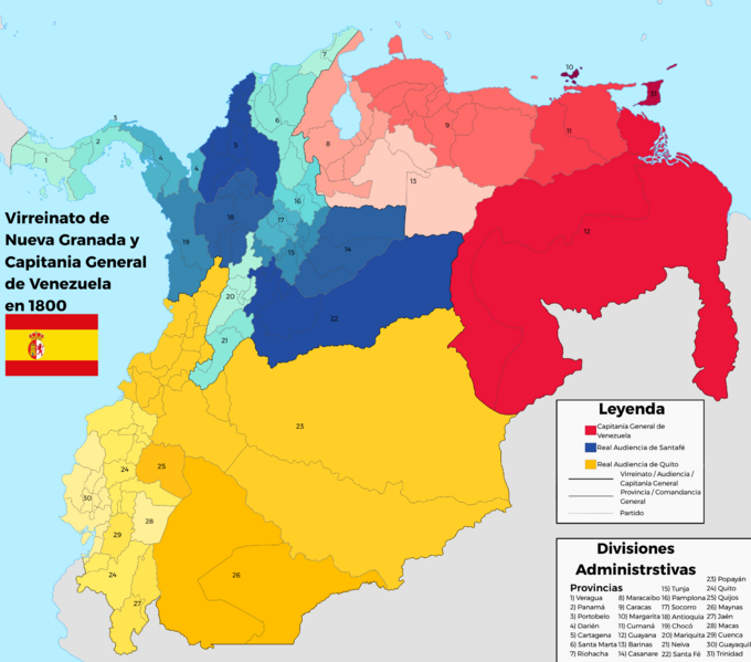 Virreinato de Nueva Granada (1800)