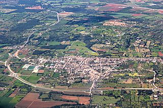Vista aèria de Llubí.JPG