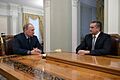 Vladimir Putin meeting with Sergei Aksyonov 14 April 2014