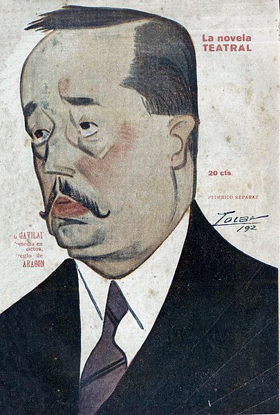 1921-02-13, La Novela Teatral, Federico Reparaz, Tovar