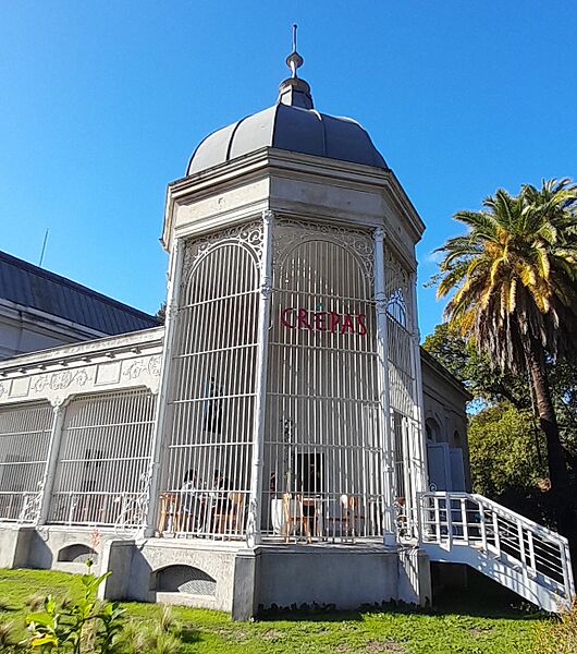 Actual pabellón de las fieras