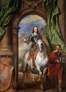 Archivo:Anthony van Dyck - Charles I (1600-49) with M. de St Antoine - Google Art Project