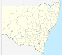Bathurst ubicada en Nueva Gales del Sur
