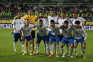 Archivo:Azerbaijan nationall football team