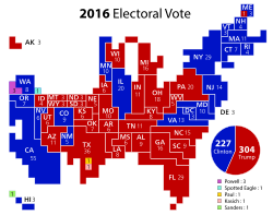 Archivo:Cartogram—2016 Electoral Vote