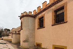 Archivo:Casa palacio de la Marquesa de Villa Huerta, Santa María de Huerta, Soria, España, 2018-04-06, DD 35