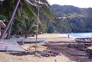 Archivo:Castara village Beach1