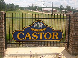 Castor, LA, entrance sign IMG 1614.JPG