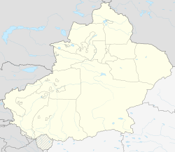 Kasgar ubicada en Xinjiang