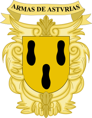 Archivo:Coats of arms of Asturias