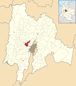 Madrid ubicada en Cundinamarca