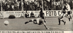 Archivo:Debut de Marcelo Bielsa como jugador, el 29 de febrero de 1976