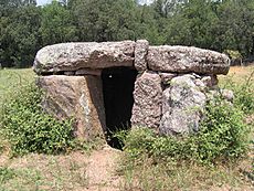 Archivo:Dolmen d l Mosquera Peramea any2006