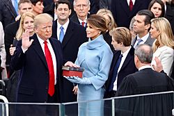 Donald Trump swearing in ceremony.jpg