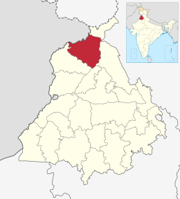 Gurdaspur in Punjab (India).svg