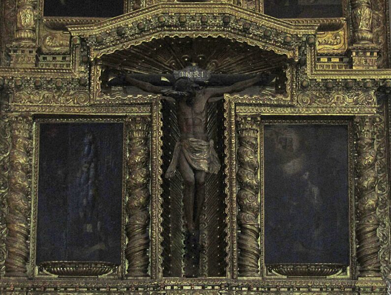 Honduran New Spanish Baroque Altarpiece