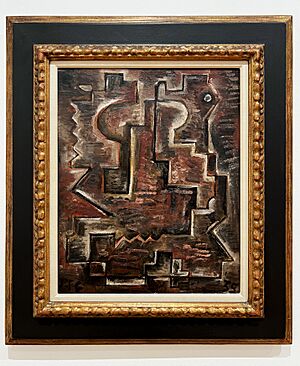 Archivo:Joaquín Torres García, Composición II, 1935 Óleo sobre cartón