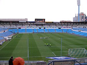 Archivo:La Romareda en día de partido