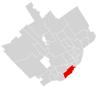 Localisation de Sillery dans Québec.svg