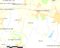 Map commune FR insee code 85058
