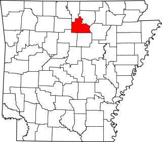 Map of Arkansas highlighting Stone County.svg