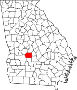 Map of Georgia highlighting Dooly County.svg