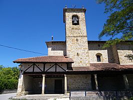 La iglesia de la Santa Cruz, en Marieta.