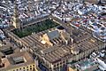 Mezquita de Córdoba desde el aire (Córdoba, España)