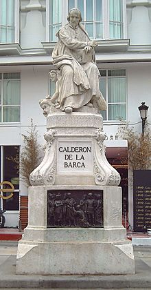 Archivo:Monumento a Calderón de la Barca (Madrid) 01