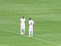 Pablo Daniel Osvaldo ed Erik Lamela, Lecce-Roma 2012