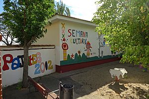 Archivo:Pajares de la Lampreana, mural semana cultural