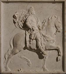 Pierre Puget - Louis XIV à cheval