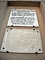 Placas en el Palacio de los Vivero