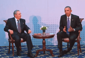 Archivo:President Obama Meets with President Castro