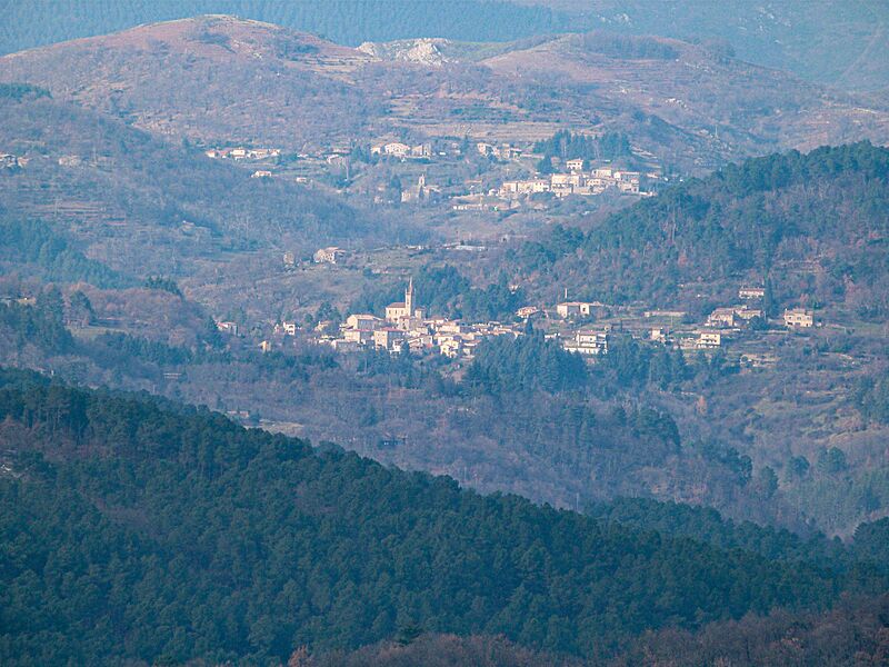 Saint-Andéol-de-Vals Genestelle Ardèche depuis Jastres