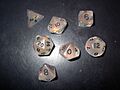 Silver dice
